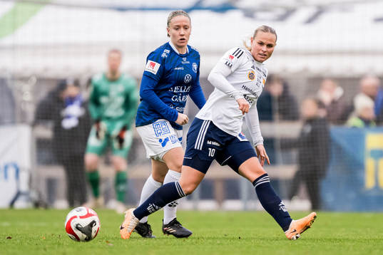 Trelleborgs Ebba Jahnfors och Sundsvalls Molly Wiklander
