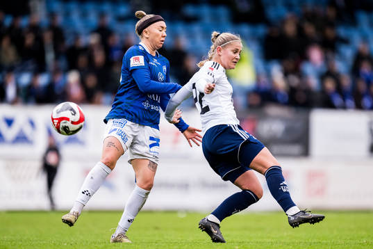 Trelleborgs Linnea Prambrant och Sundsvalls Amanda Hagelberg