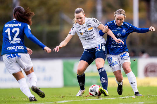 Sundsvalls Juulia Grönlund och Trelleborgs Viktoria Persson