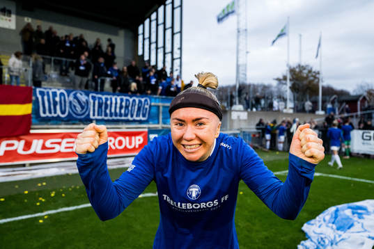 Trelleborgs Linnea Prambrant jublar