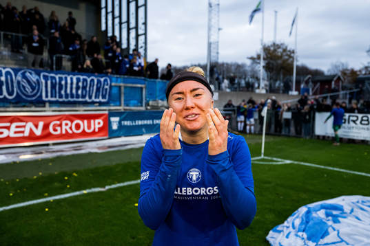 Trelleborgs Linnea Prambrant jublar