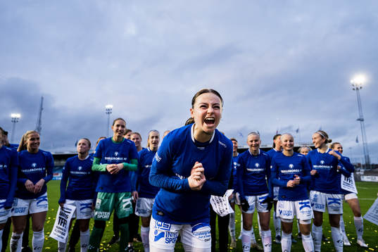 Trelleborgs Alice Egnér jublar