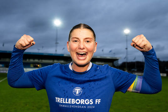 Trelleborgs Saga Ollerstam jublar