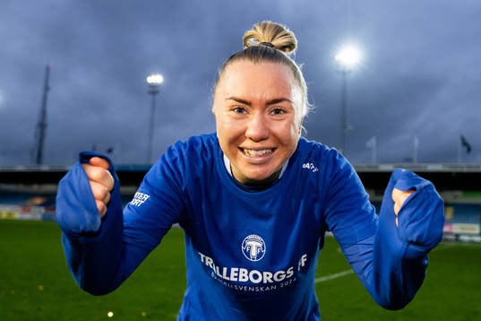 Trelleborgs Linnea Prambrant jublar