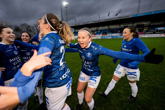 Trelleborgs Alice Egnér, Edina Filekovic och Johanna