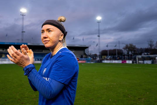 Trelleborgs Linnea Prambrant jublar