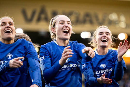 Trelleborgs Hanna Persson, Viktoria Persson och Rio Strand