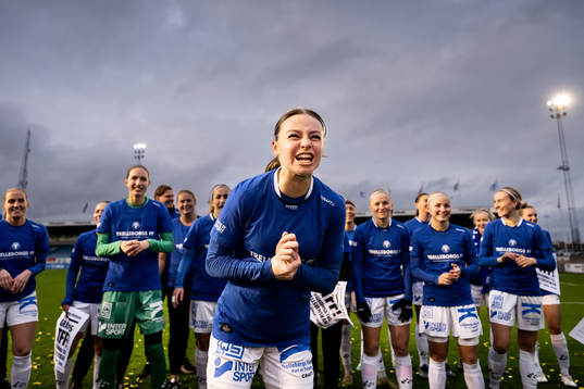 Trelleborgs Alice Egnér jublar