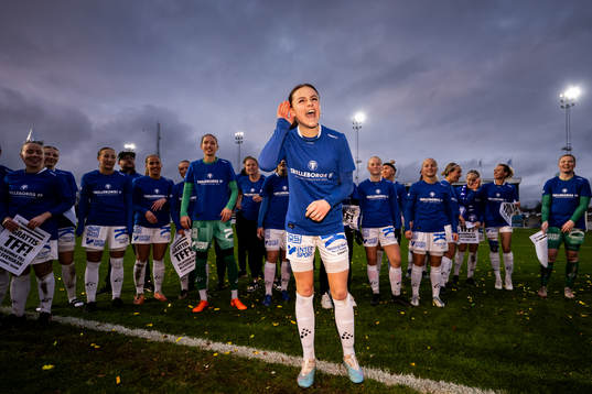 Trelleborgs Alice Egnér jublar