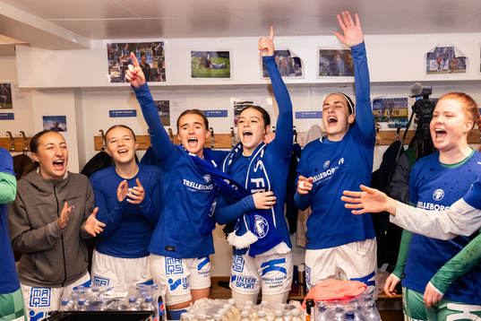 Trelleborgs målvakt Somea Polozen, Tilde Olsson, Matilda