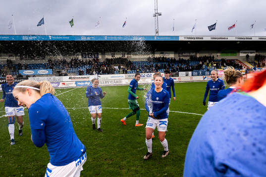 Trelleborgs Elina Lenir jublar