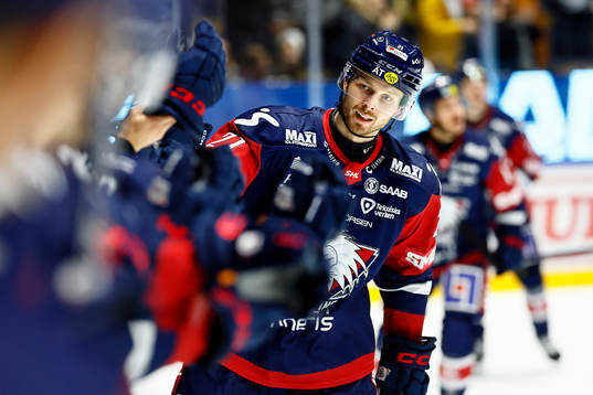 Linköpings Christoffer Ehn jublar