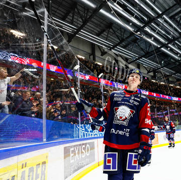 Linköpings Filip Bystedt jublar