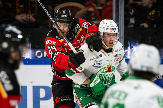 Luleås Brendan Shinnimin och Rögles Ludvig Claesson