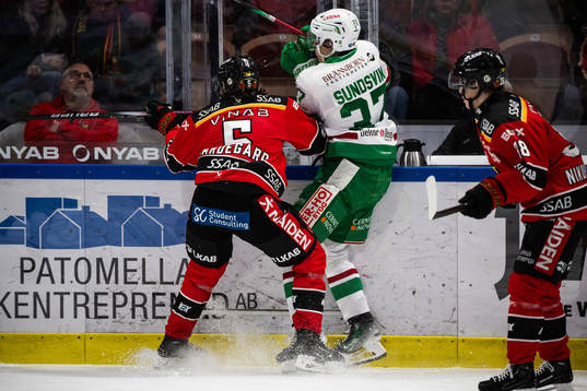 Luleås Marcus Hardegård och Rögles Albin Sundsvik