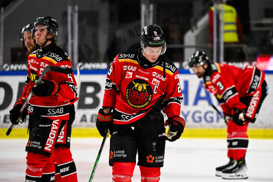 Luleås Erik Gustafsson deppar