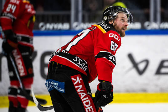 Luleås Linus Omark deppar
