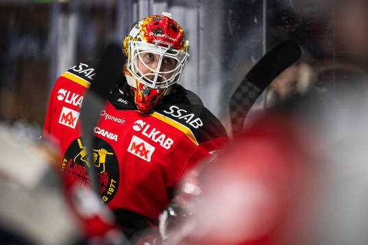 Luleås målvakt Joel Lassinantti