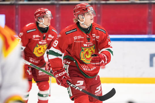Mora IKs Noah Steen jublar