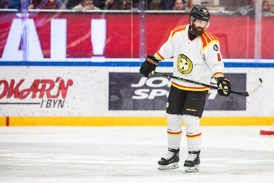 Brynäs Jordie Benn deppar