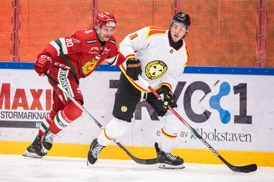 Moras Gustav Willman-Borvik och Brynäs Miks Indrasis