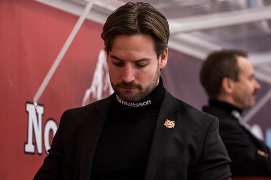 Moras assisterande tränare Fabian Gunnarsson