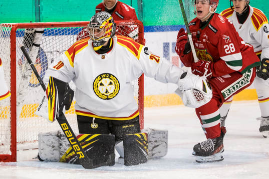 Brynäs målvakt Damian Clara