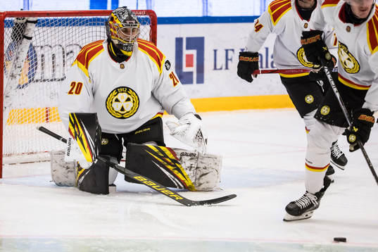 Brynäs målvakt Damian Clara