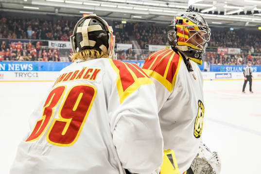 Brynäs målvakt Damian Clara byts ut och Brynäs målvakt