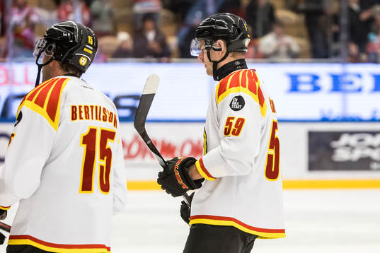 Brynäs Karlis Cukste deppar