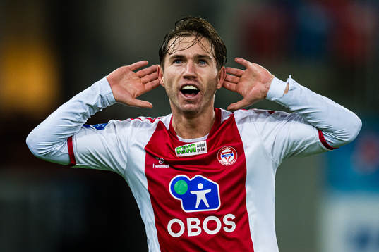 Remi-André Svindland of KFUM celebrates