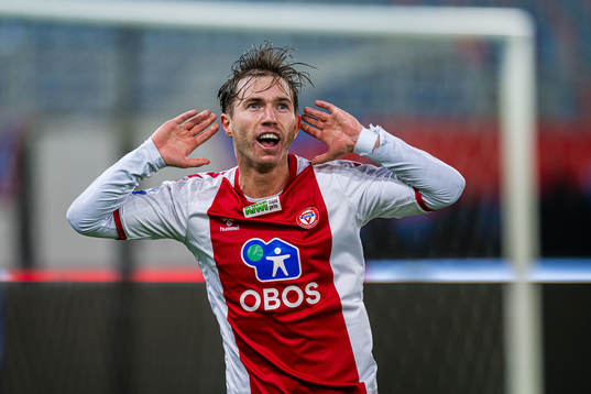 Remi-André Svindland of KFUM celebrates