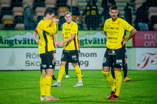 Mjällbys spelare deppar
