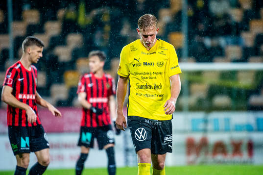 Mjällbys Herman Johansson deppar