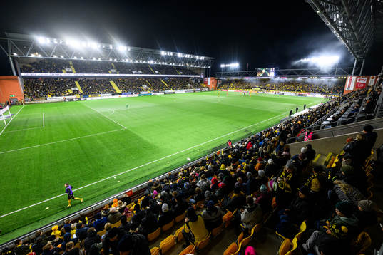 under fotbollsmatchen i Allsvenskan mellan Elfsborg och