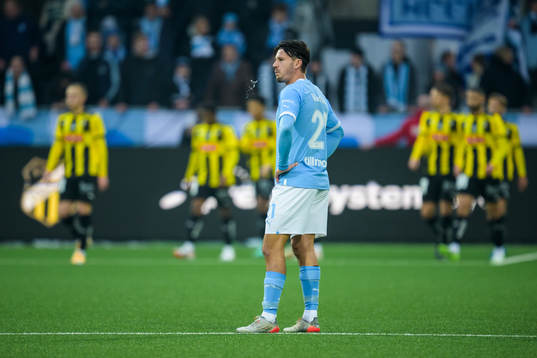 Malmö FFs Stefano Vecchia deppar