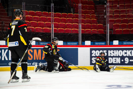 Södermanlands Patric Hellström, Oscar Lindén och Alfred