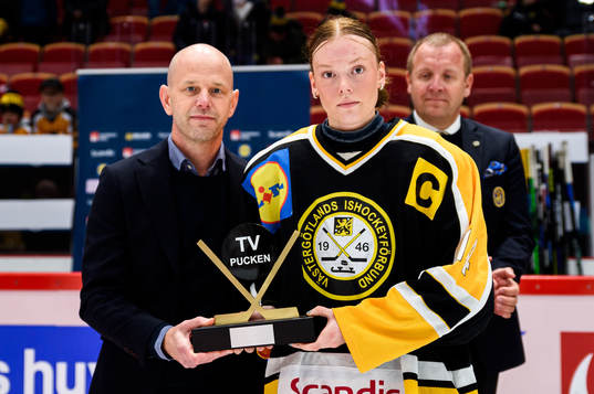 Västergötlands Judith Andersson med pris för andraplats