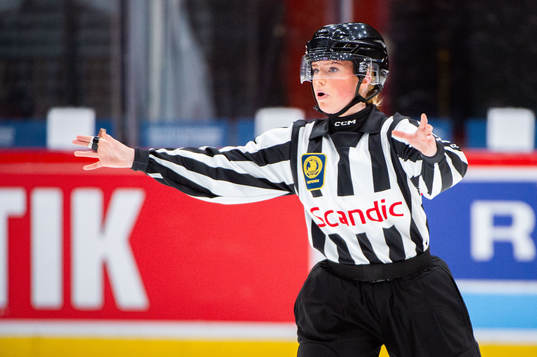 Linjedomare Wilma Westlund