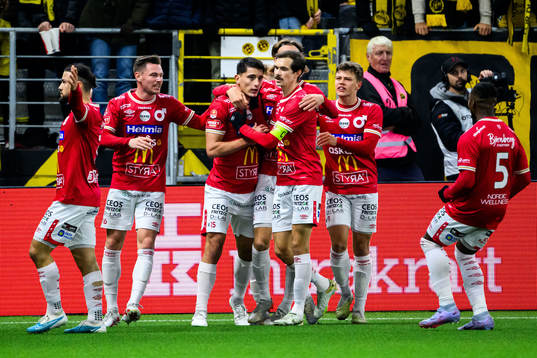 Degerfors Seid Korac jublar