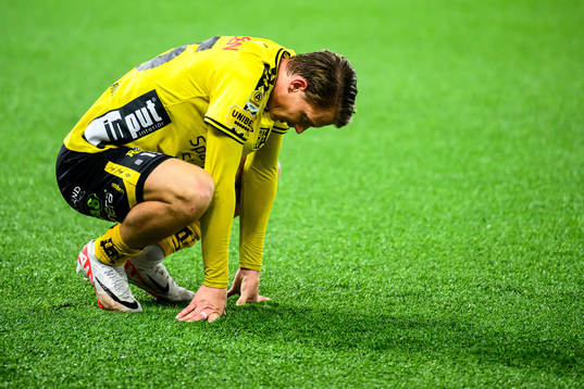 Elfsborgs Simon Hedlund deppar