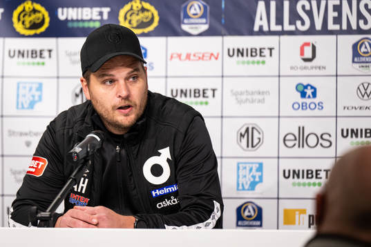 Degerfors tränare Andreas Holmberg