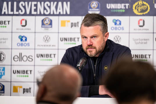 Elfsborgs manager Jimmy Thelin