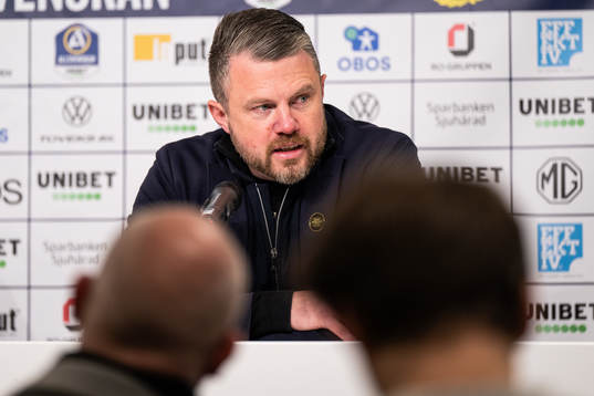 Elfsborgs manager Jimmy Thelin