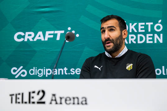 Häckens tränare Mak Lind