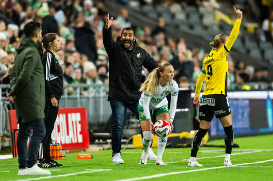 Häckens tränare Mak Lind