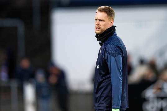 Halmstads målvakt Malkolm Nilsson Säfqvist