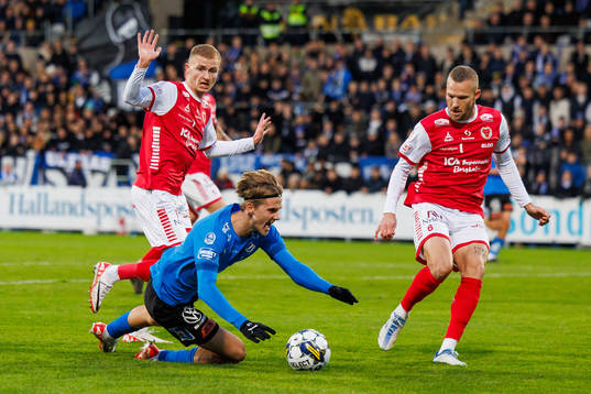Kalmars David Kristjan Olafsson och Rasmus Sjöstedt