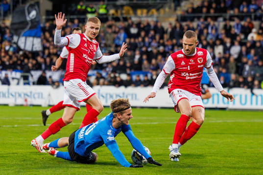 Kalmars David Kristjan Olafsson och Rasmus Sjöstedt