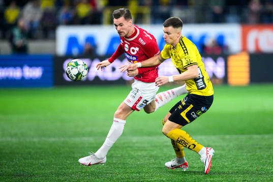 Degerfors Rasmus Örqvist och Elfsborgs Andri Fannar